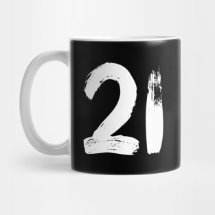 Number 21 Mug